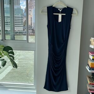 Navy Ingrid and Isabel Maternity Dress